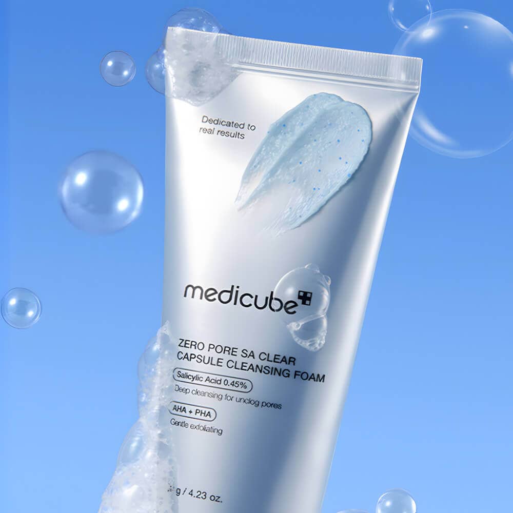 Капсульная пенка для очищения пор medicube Zero Pore Clearing Capsule Cleansing Foam 4
