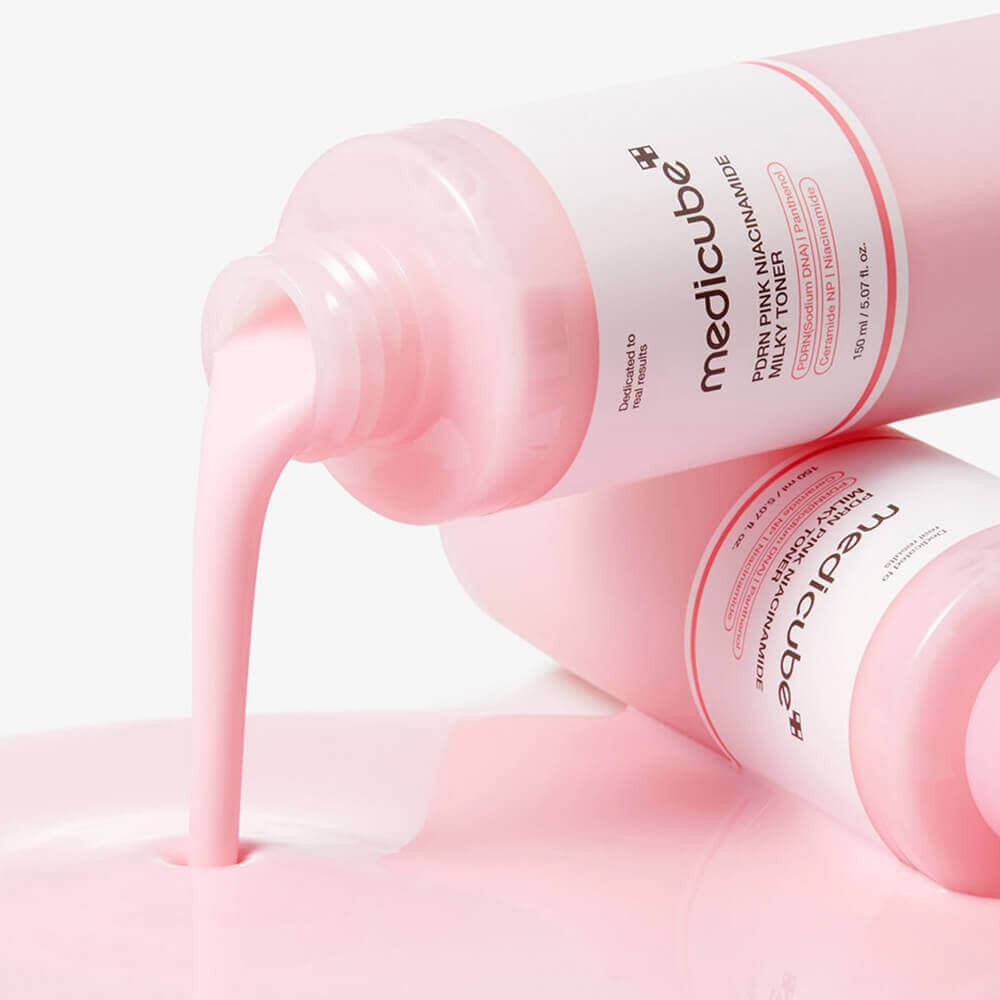 Молочный тонер с ПДРН и ниацинамидом medicube PDRN Pink Niacinamide Milky Toner 2