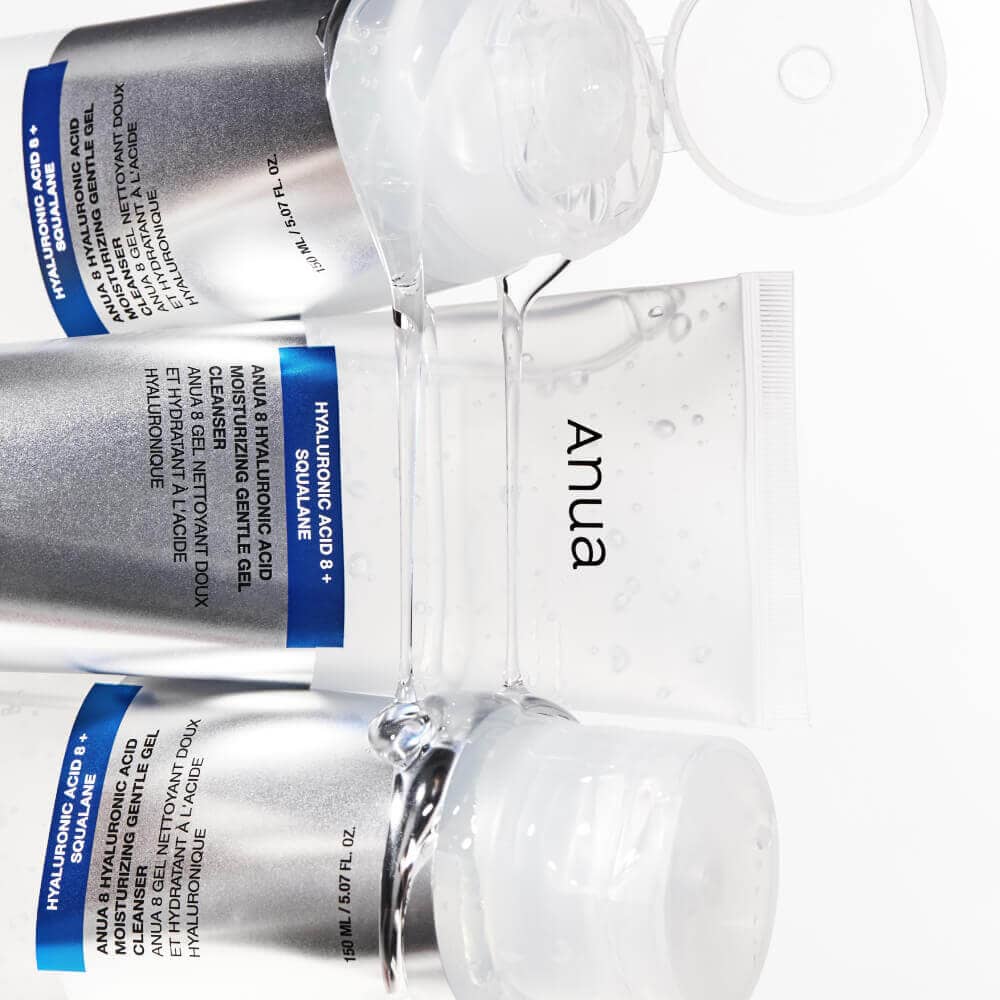 Мягкий гель для умывания Anua 8 Hyaluronic Acid Moisturizing Gentle Gel Cleanser 2