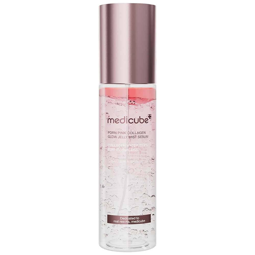 Мист с ПДРН и коллагеном для сияния кожи medicube PDRN Pink Collagen Glow Jelly Mist Serum 1