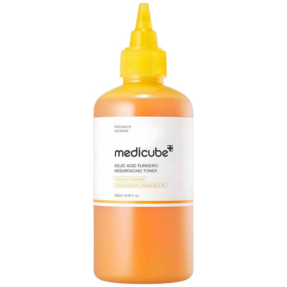 Отшелушивающий тоник с кислотами medicube Kojic Acid Turmeric Resurfacing Toner 1