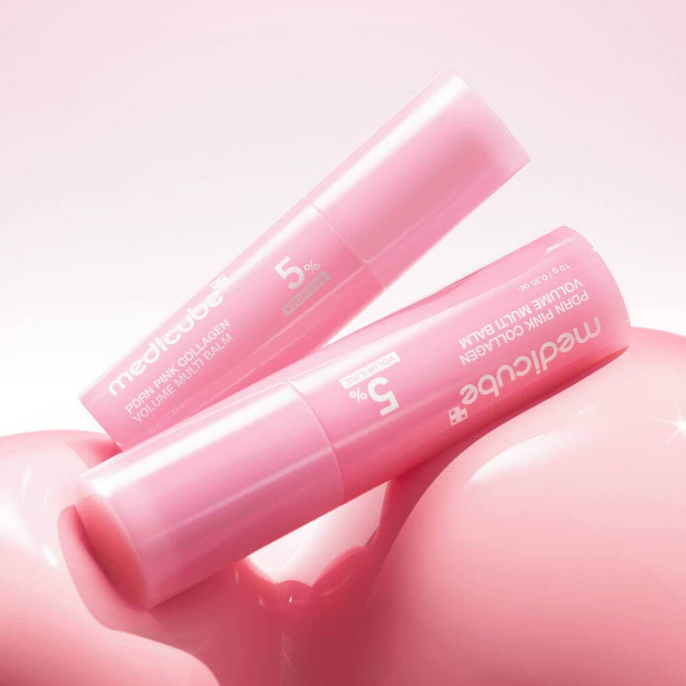 Пептидный бальзам-стик с ПДРН и волюфилином medicube PDRN Pink Collagen Volume Multi Balm 3