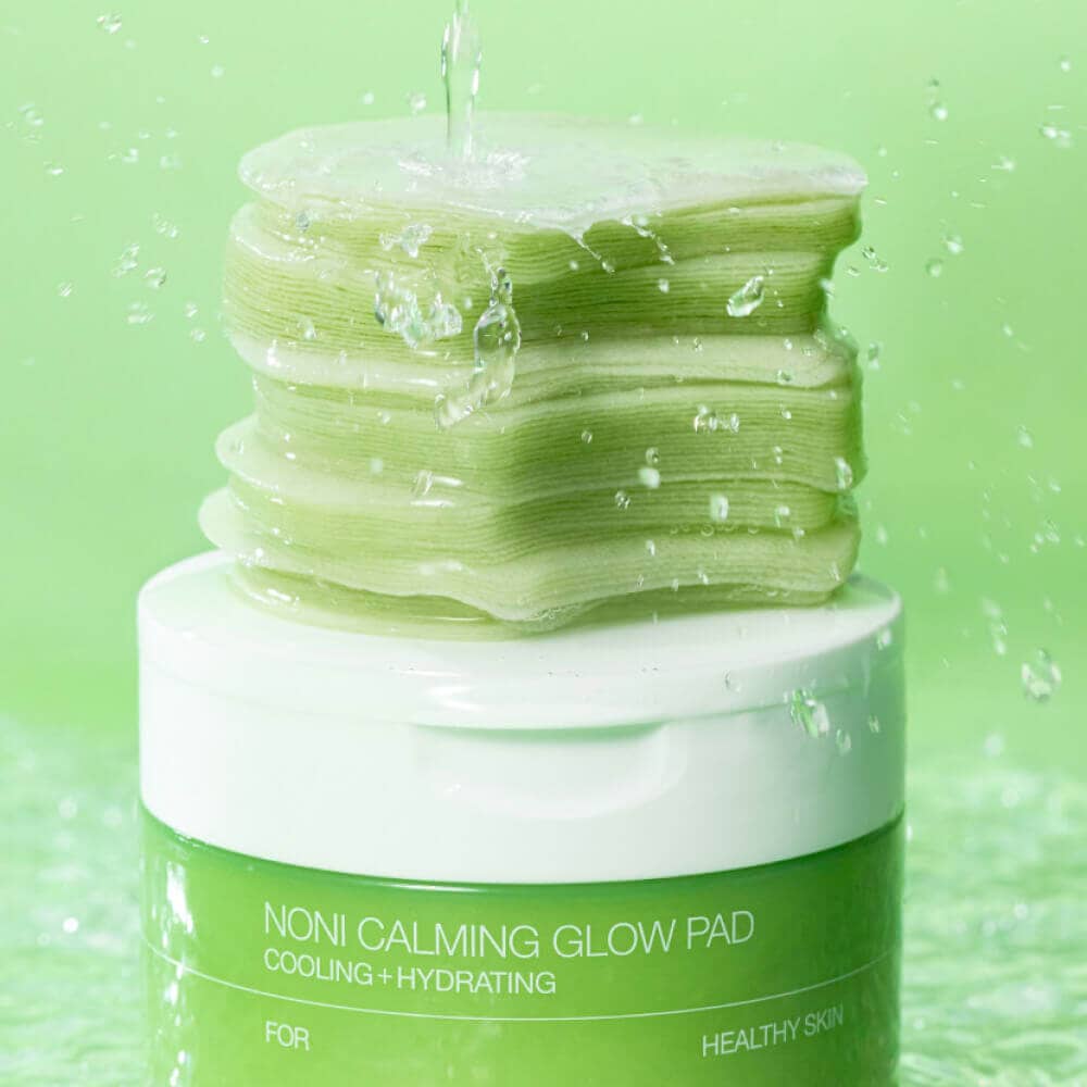 Успокаивающие тонер-пэды с экстрактом нони Celimax The Real Noni Calming Glow Pad 4