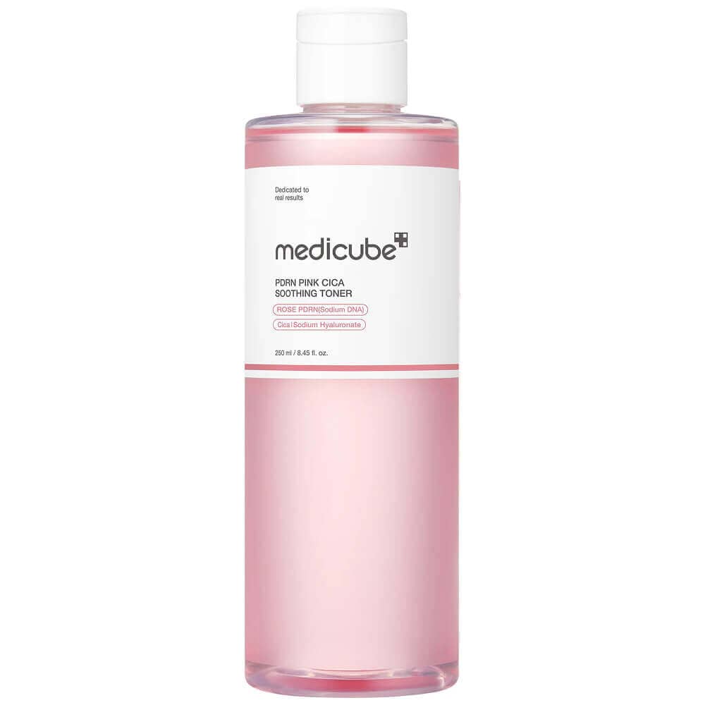 Успокаивающий тонер с ПДРН и центеллой medicube PDRN Pink CICA Soothing Toner 1