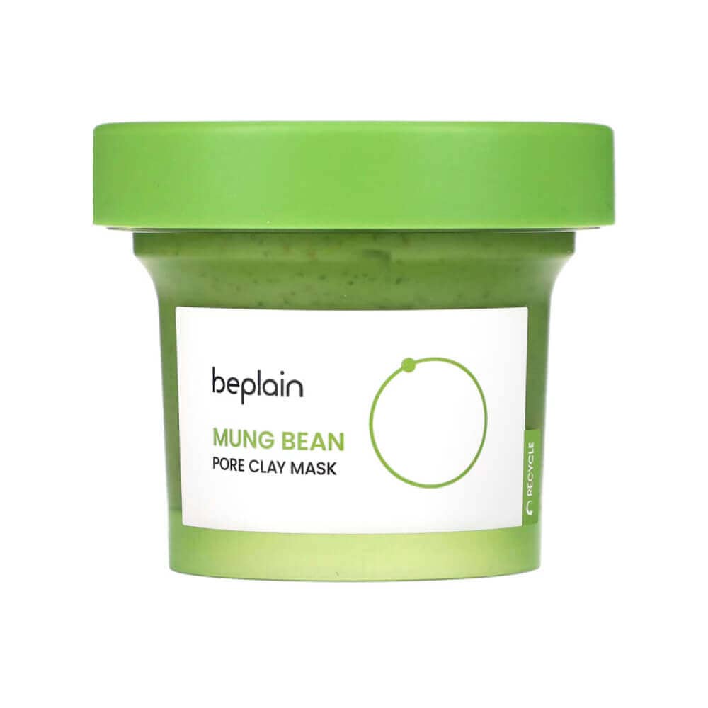 Глиняная маска для сужения пор с бобами маш beplain Mung Bean Pore Clay Mask 1