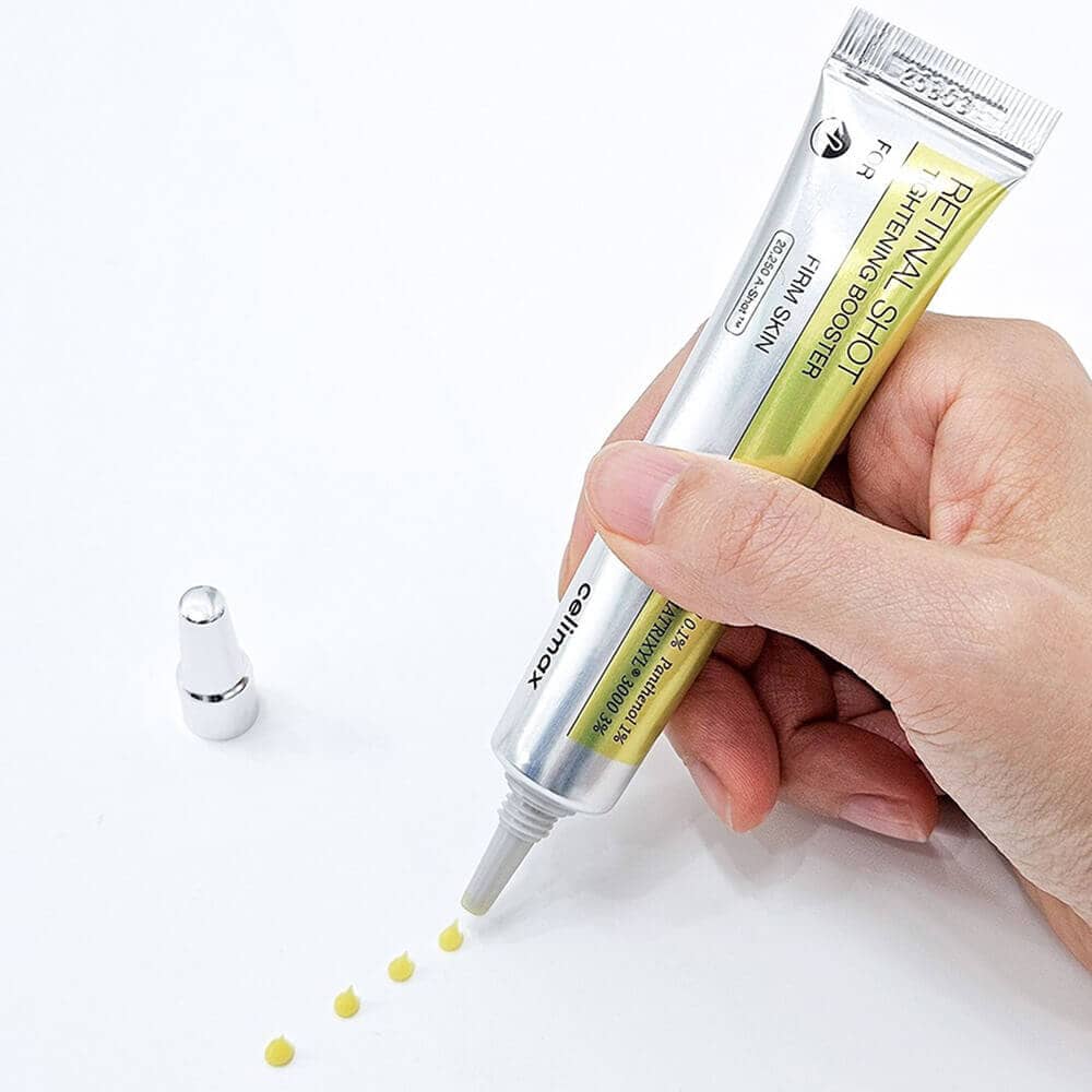 Обновляющий бустер-крем с ретиналем Celimax The Vita-A Retinal Shot Tightening Booster 4