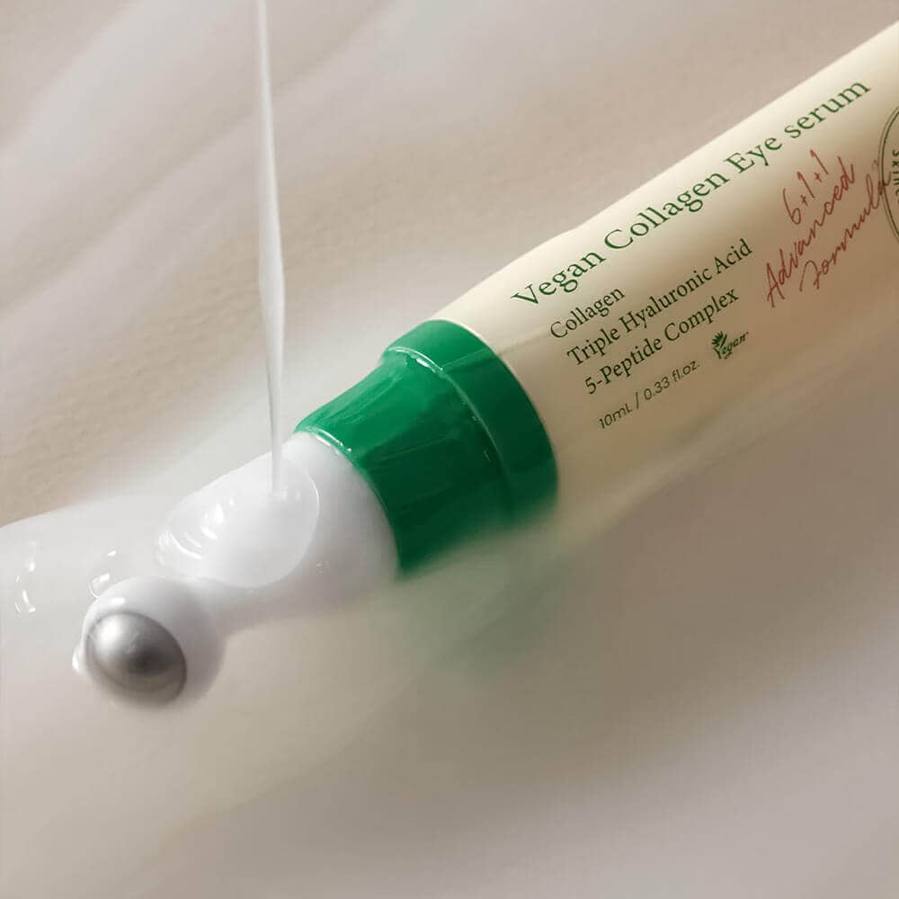 Пептидная сыворотка для век с массажным аппликатором AXIS-Y Vegan Collagen Eye Serum 2