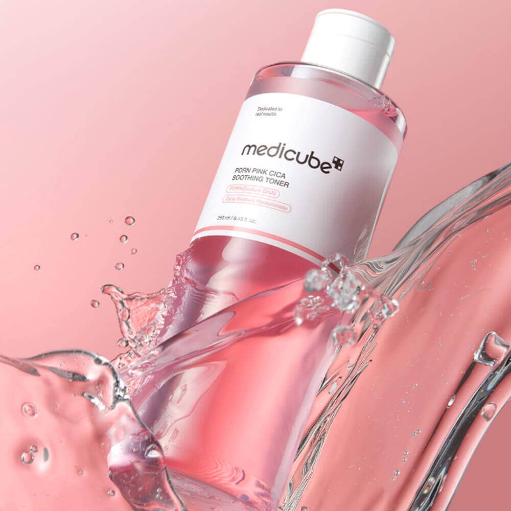 Успокаивающий тонер с ПДРН и центеллой medicube PDRN Pink CICA Soothing Toner 2