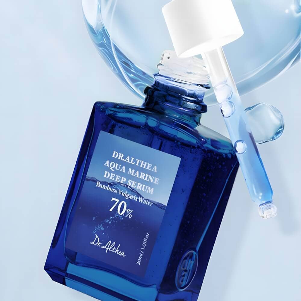 Сыворотка с ПДРН и бамбуком для глубокого увлажнения Dr. Althea Aqua Marine Deep Serum 2