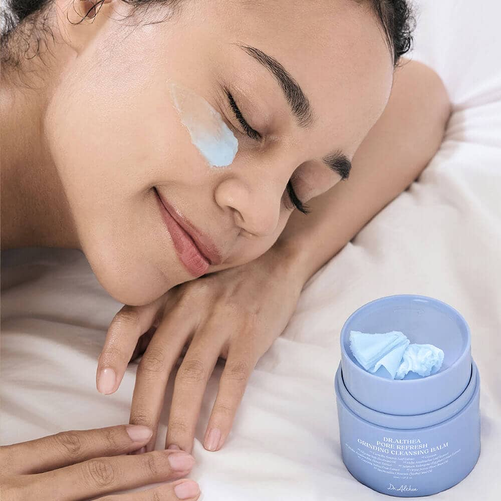Успокаивающий гидрофильный бальзам Dr. Althea Pore Refresh Grinding Cleansing Balm 2