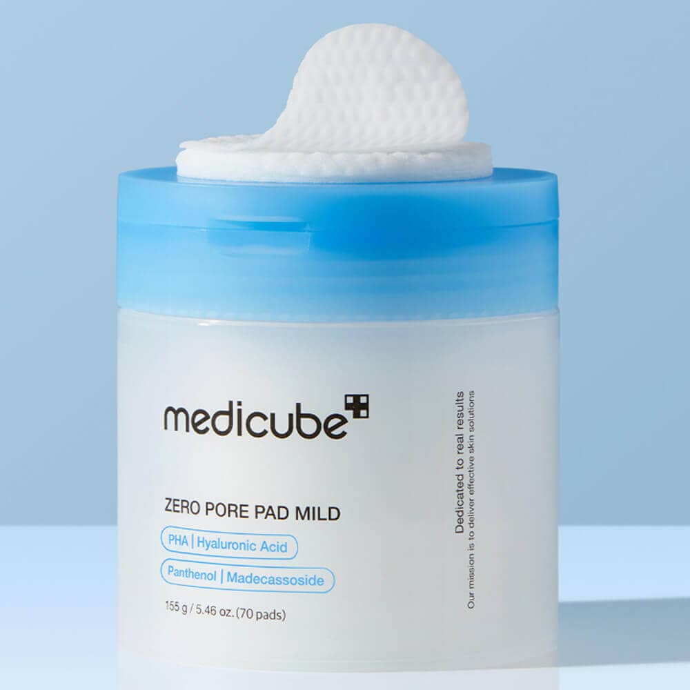 Отшелушивающие пэды для чувствительной кожи medicube Zero Pore Pad Mild 2