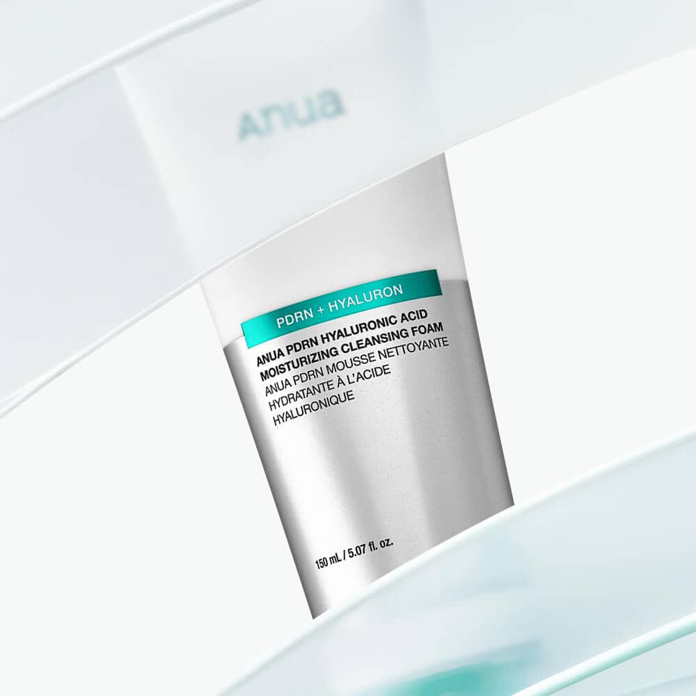 Мягкая пенка для умывания с ПДРН Anua PDRN Hyaluronic Acid Moisturizing Cleansing Foam 4