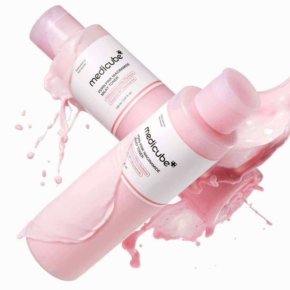Молочный тонер с ПДРН и ниацинамидом medicube PDRN Pink Niacinamide Milky Toner 4