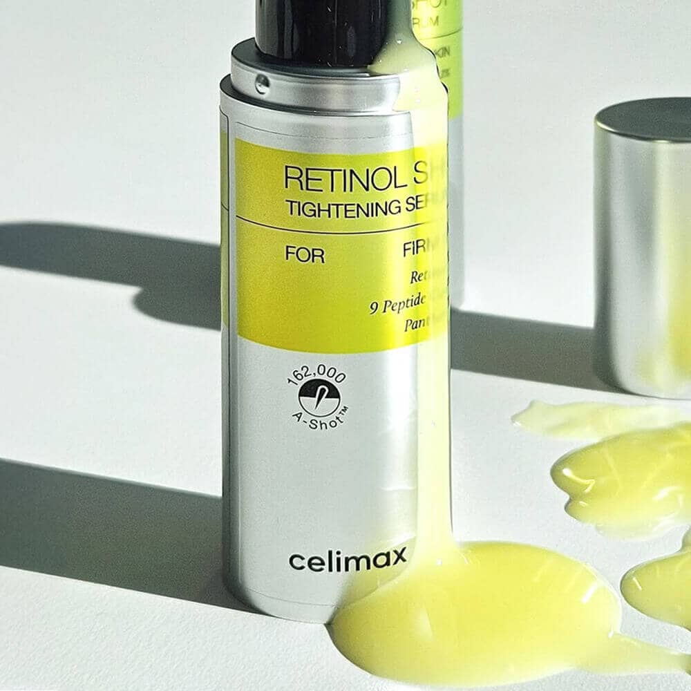 Антивозрастная сыворотка с ретинолом и микроиглами Celimax The Vita-A Retinol Shot Tightening Serum 4