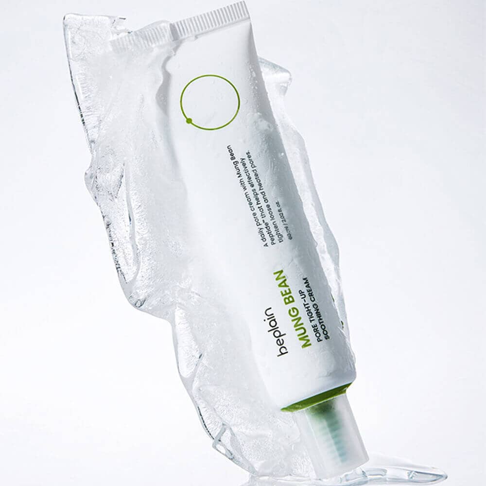 Крем для сужения пор с бобами маш beplain Mung Bean Pore Tight-up Soothing Cream 4