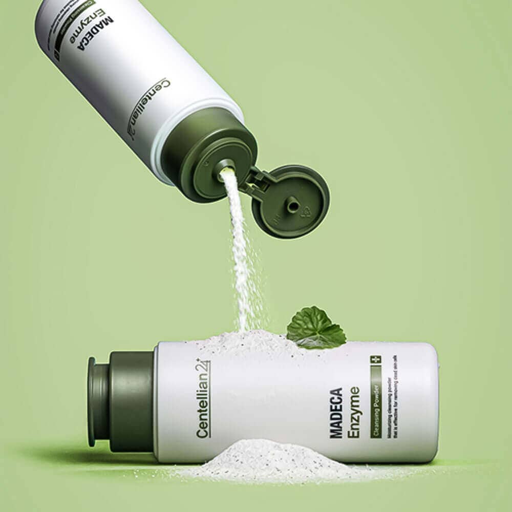Успокаивающая энзимная пудра с центеллой Centellian24 Madeca Enzyme Cleansing Powder 3
