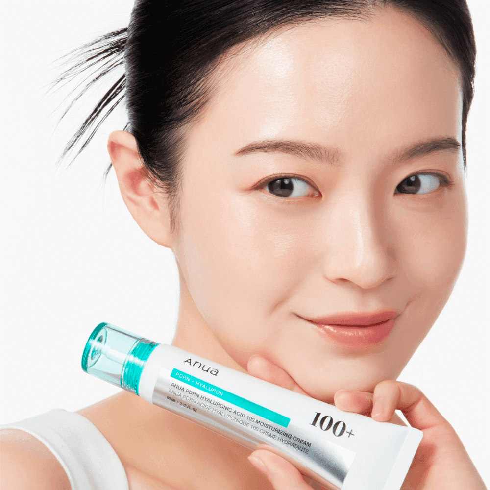 Увлажняющий крем с ПДРН и гиалуроновой кислотой Anua PDRN Hyaluronic Acid 100 Moisturizing Cream 4