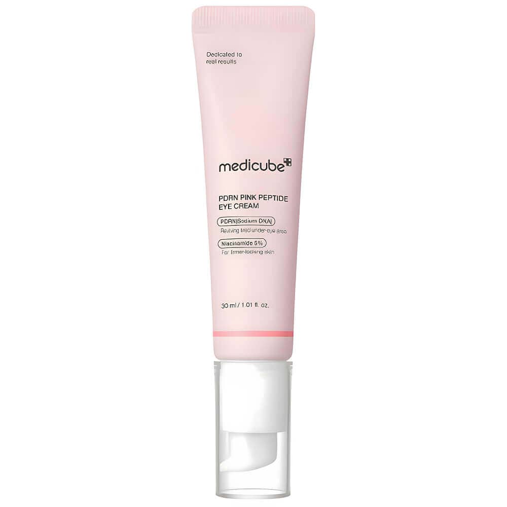 Осветляющий крем для век с ПДРН и пептидами medicube PDRN Pink Peptide Eye Cream 1