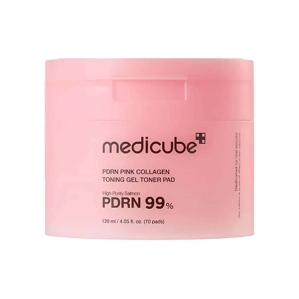 Гелевые тонер-пэды с ПДРН и коллагеном medicube PDRN Pink Collagen Toning Gel Toner Pad 1
