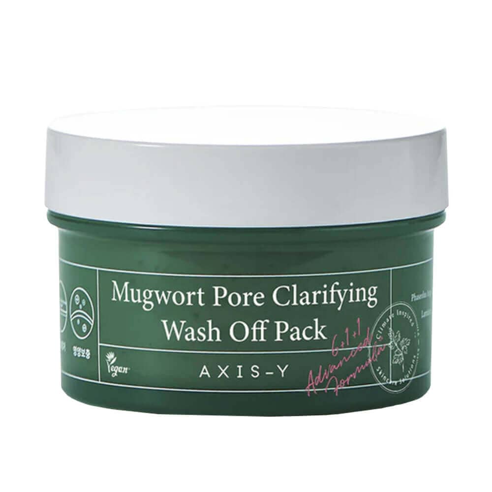 Очищающая глиняная маска с полынью AXIS-Y Mugwort Pore Clarifying Wash Off Pack 1