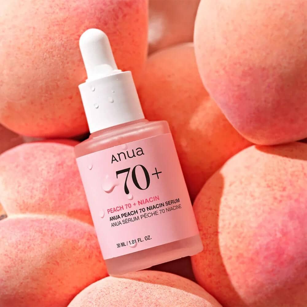 Сыворотка с ниацинамидом и персиком Anua Peach 70 Niacin Serum 3