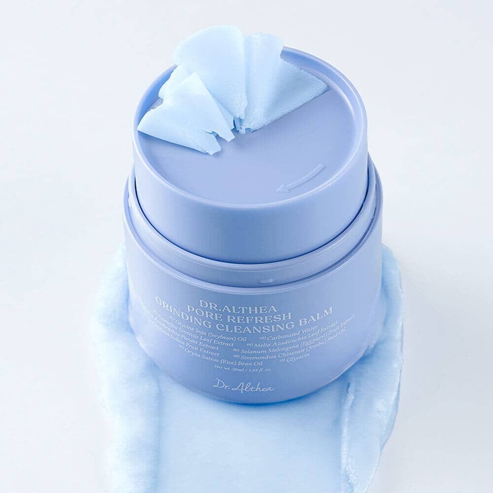 Успокаивающий гидрофильный бальзам Dr. Althea Pore Refresh Grinding Cleansing Balm 3