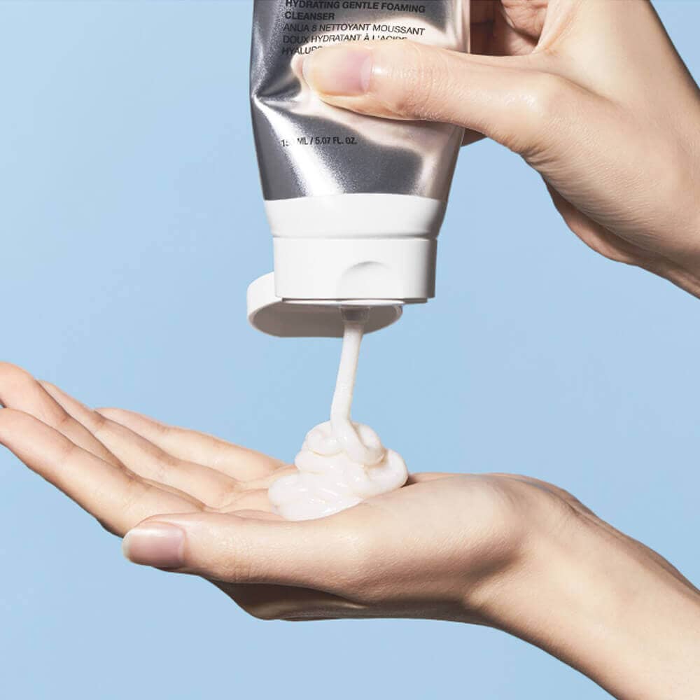 Мягкая пенка для умывания Anua 8 Hyaluronic Acid Hydrating Gentle Foaming Cleanser 3