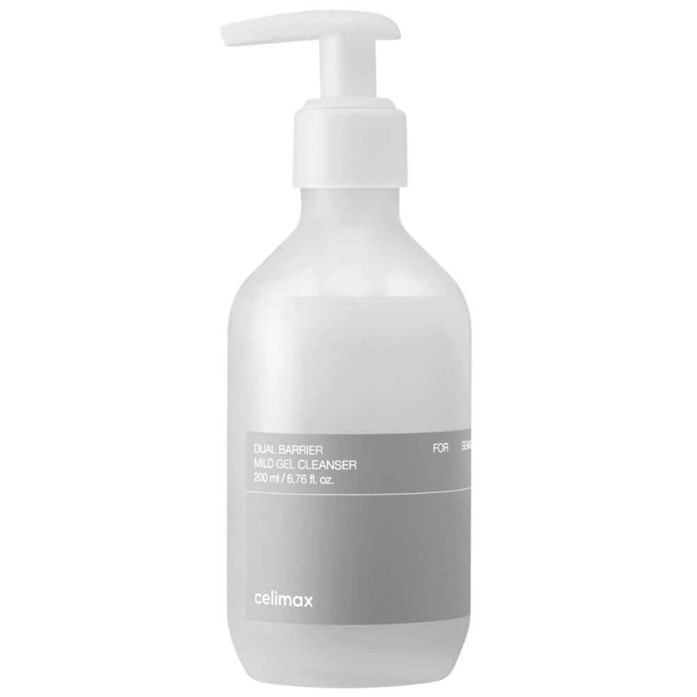 Гель-пенка для умывания с комплексом церамидов Celimax Dual Barrier Mild Gel Cleanser