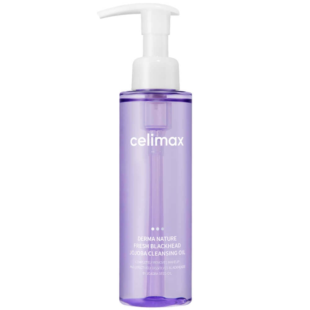 Гидрофильное масло от чёрных точек Celimax Derma Nature Fresh Blackhead Jojoba Cleansing Oil