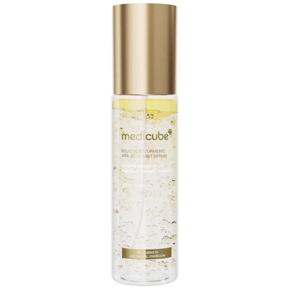 Осветляющий двухфазный мист с койевой кислотой medicube Kojic Acid Turmeric Vita Jelly Mist Serum