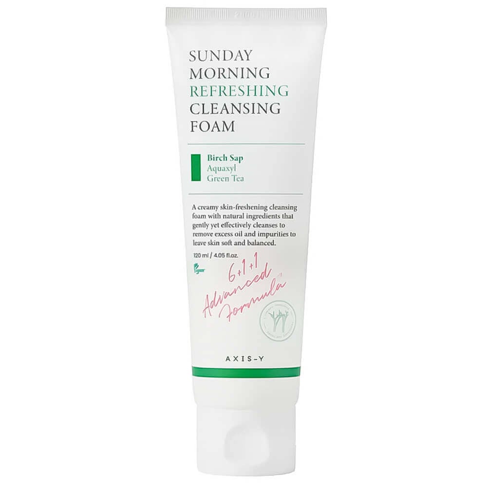 Увлажняющая пенка для умывания AXIS-Y Sunday Morning Refreshing Cleansing Foam