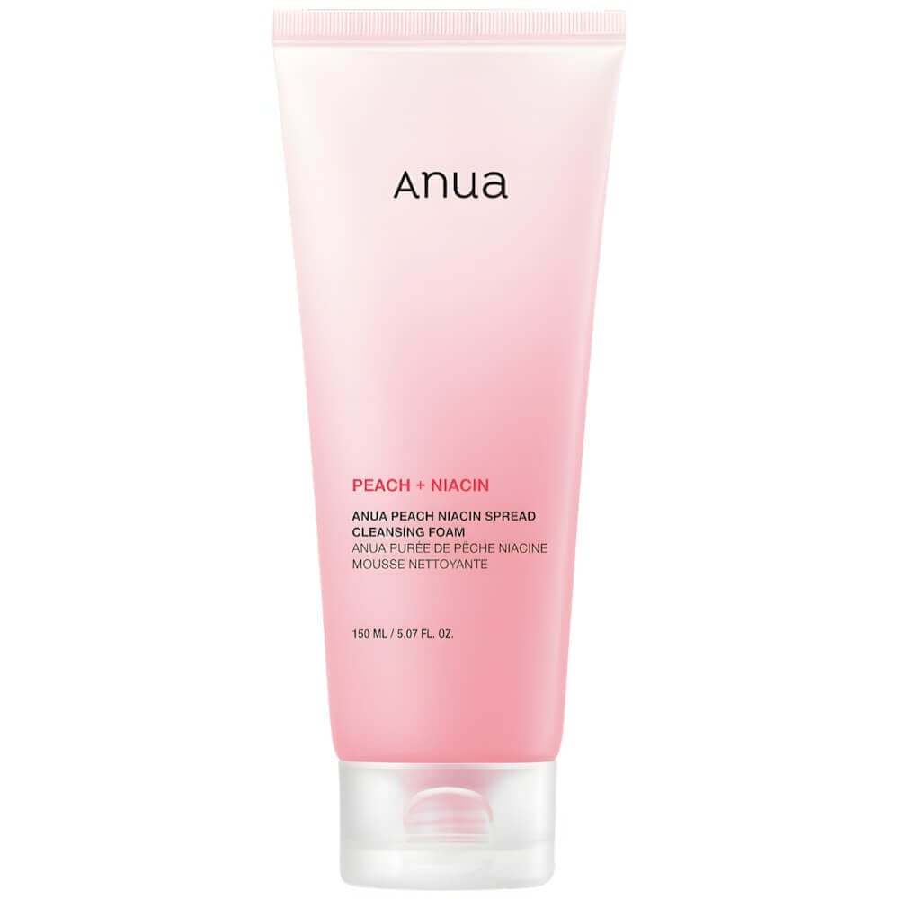 Пенка для умывания с ниацинамидом и персиком Anua Peach Niacin Spread Cleansing Foam